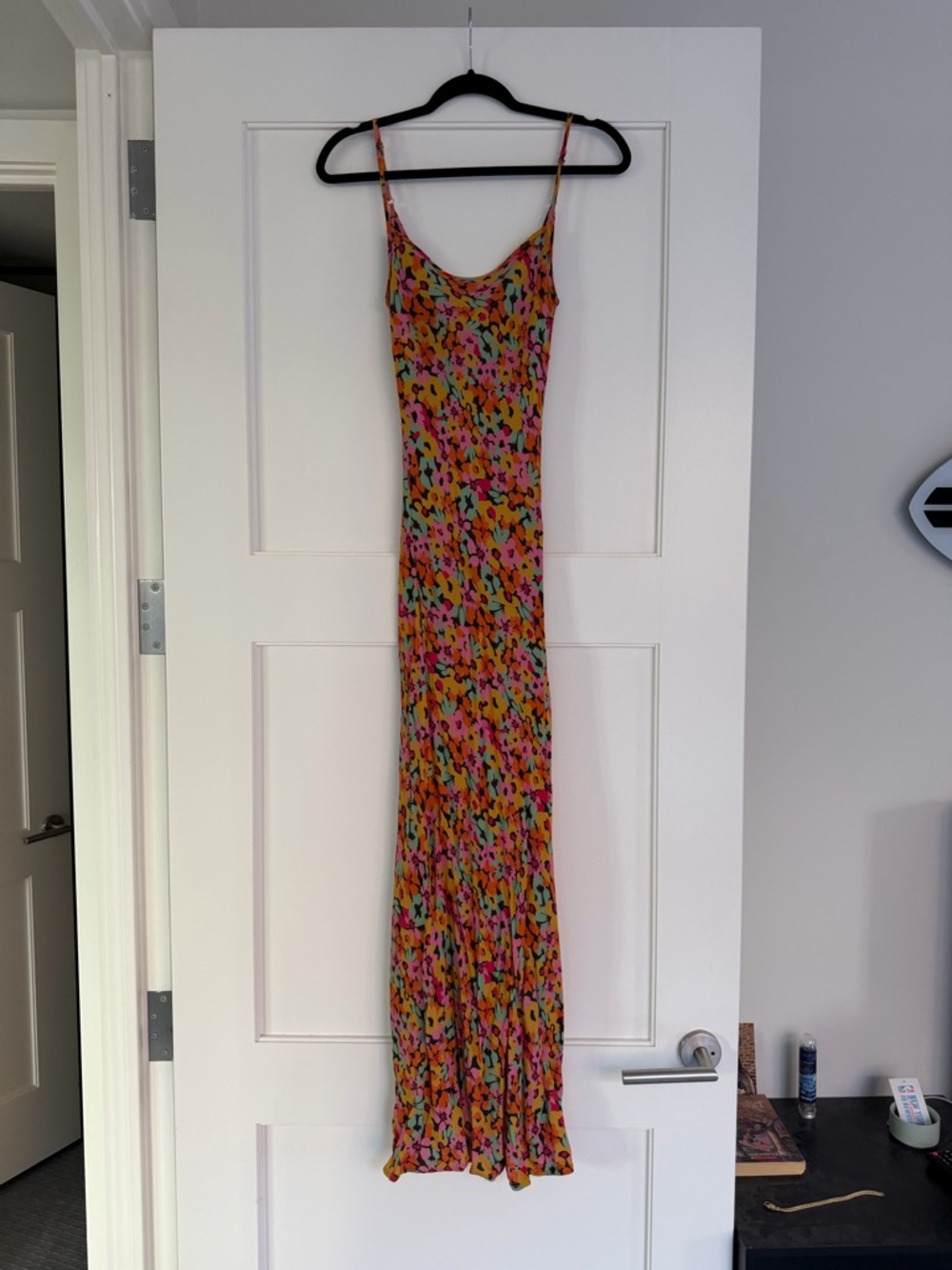 Floral Multicolor Slip Dress